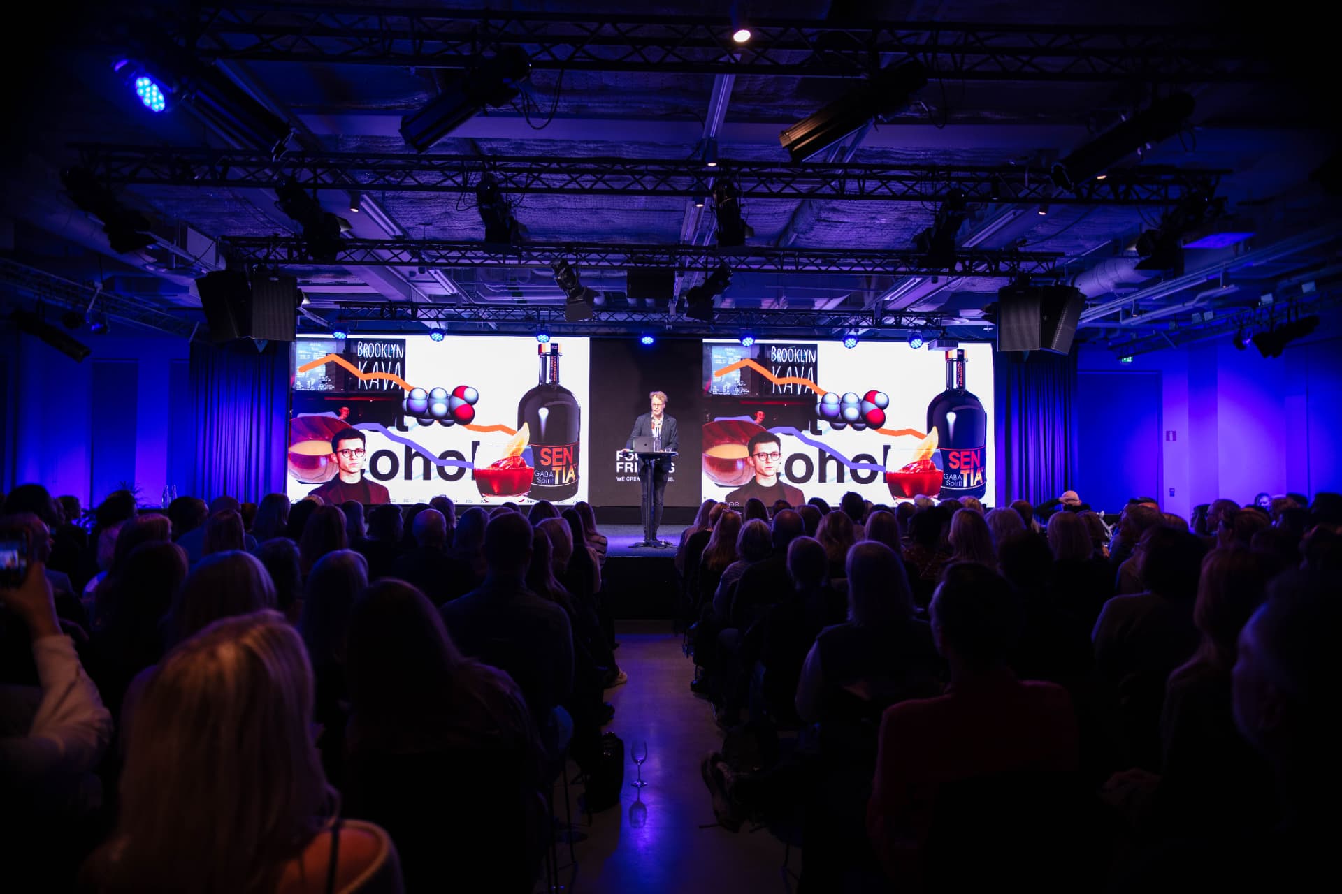 Fullsatt salong under Trendspaningen